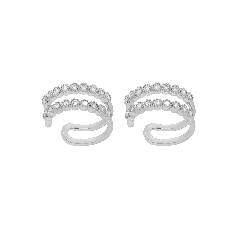 Ear cuffs con zirconias